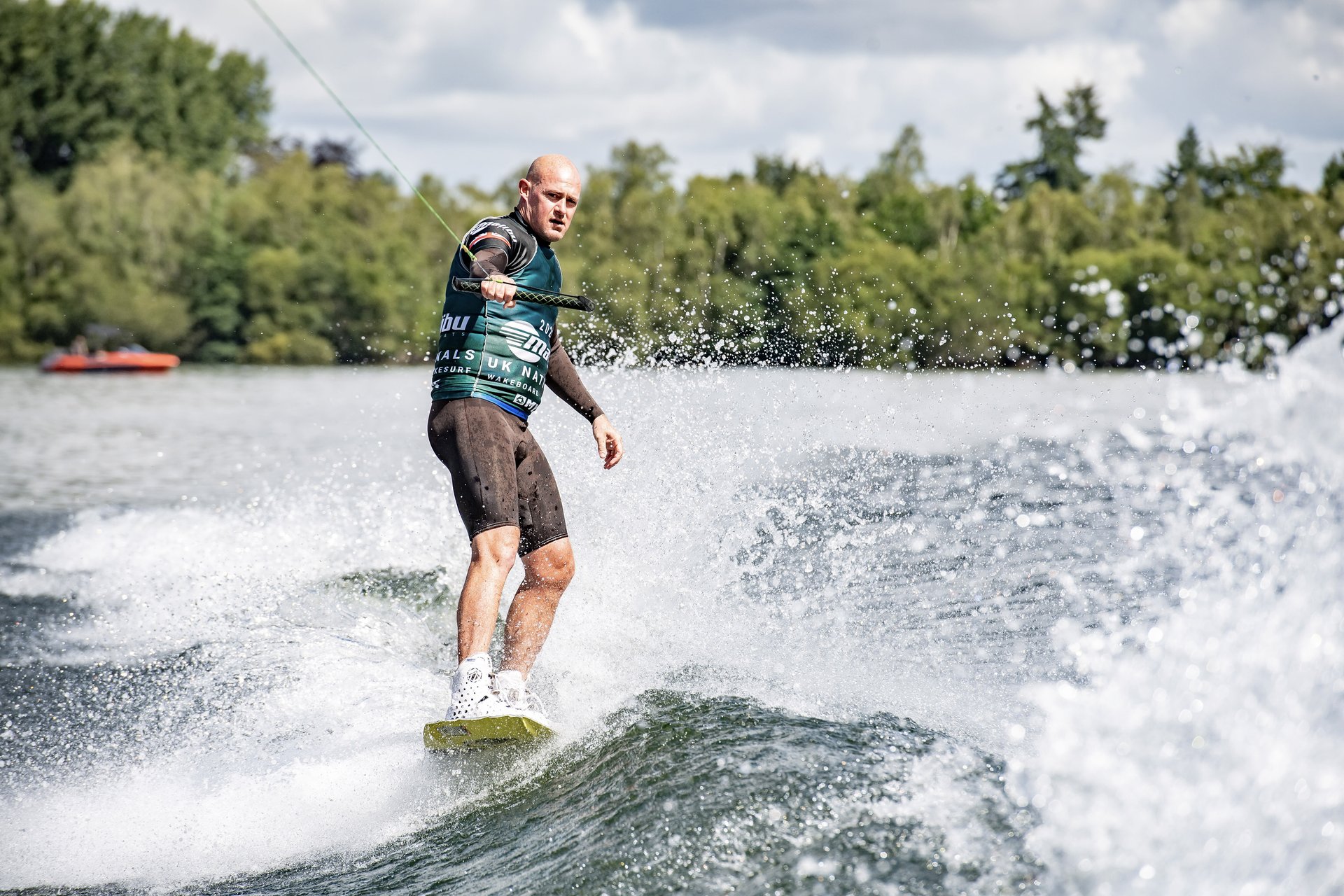 Dale Crossley at the 2022 Malibu Boats UK Wakeboard And Wakesurf Nationals